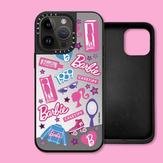 Casetify เคสโทรศัพท์มือถือกระจก ลายบาร์บี้ สําหรับ Iphone 13ProMax 14Pro 13 11 12Promax 14Promax 12 13 14