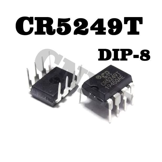 5 ชิ้น/ล็อ CR5249T CR5249 DIP-8 ไดรเวอร์ออฟไลน์ / ชิปควบคุม ตต้นฉบับใหม่