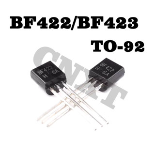 10 ชิ้น/ล็อต BF422 BF423 F422 F423 TO-92 การจับคู่ท่อท่อดูหลอด 0.1A / 250V