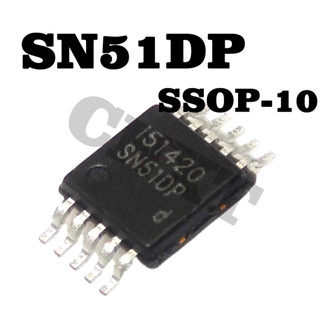 10 ชิ้น / ล็อ SN510P SN51DP SN51 SSOP10 Smd Lcd ชิปจัดการพลังงาน ตต้นฉบับใหม่