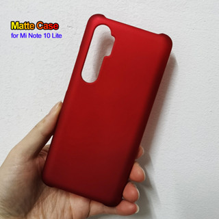 เคสแข็ง เนื้อแมตต์ กันกระแทก สําหรับ Xiaomi Mi Note 10 Lite Note10 Lite