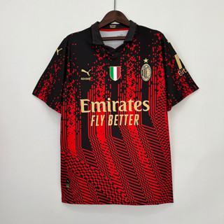 เสื้อกีฬาแขนสั้น ลายทีม Ac Milan Jersey No. 2 เลขที่ห่างออกไป 11 Eevee