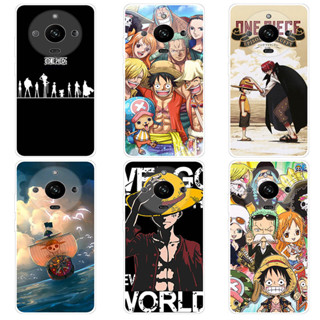 เคส OPPO Realme 11 Realme11 Pro 11 Pro Plus 5G Case การ์ตูน One Piece เคสซิลิโคน Soft TPU โทรศัพท์มือถือ Back เคส