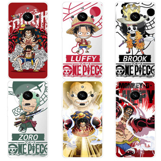 เคส OPPO Realme 11 Realme11 Pro 11 Pro Plus 5G Case การ์ตูน One Piece Luffy เคสซิลิโคน Soft TPU โทรศัพท์มือถือ Back เคส