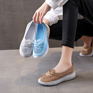 รองเท้าคัชชูส้นแบน Size35~43 41 42 รองเท้าผู้หญิง รองเท้าใส่เดินเล่นสำหรับผู้หญิง รองเท้าไซส์ใหญ่
