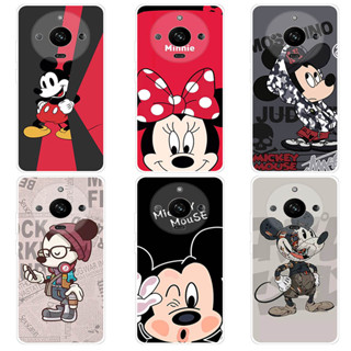 เคส OPPO Realme 11 Realme11 Pro 11 Pro Plus 5G Case การ์ตูน Mickey Minnie เคสซิลิโคน Soft TPU โทรศัพท์มือถือ Back เคส