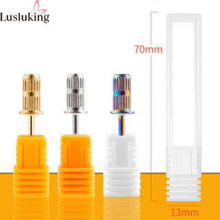 Lusluking ดอกสว่านทังสเตนเหล็ก อเนกประสงค์ สําหรับขัดเล็บ