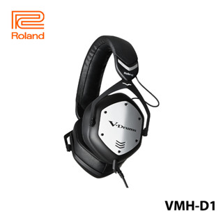 Roland VMH-D1 หูฟัง V-Drums ออกแบบโดย Roland &amp; V-Moda สําหรับกลอง V-Drums และกลองอิเล็กทรอนิกส์ทั้งหมด ชุดขยายเสียงที่สมจริง สายเคเบิลยาว ที่สะดวกสบาย สําหรับการตีกลองแบบไม่พันกัน