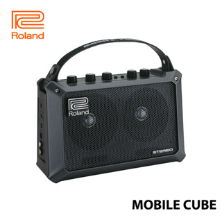 Roland MOBILE CUBE เครื่องขยายเสียงสเตอริโอ ใช้แบตเตอรี่