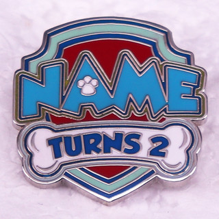 เข็มกลัด รูปการ์ตูน TV Series turns 2 badge Enamel Pin เครื่องประดับ