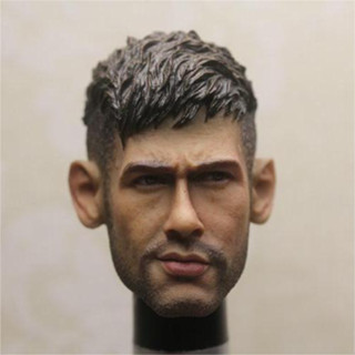 โมเดลนักฟุตบอล Neymar da Silva Santos Jϟnior Head Sculpt ขนาด 1/6 สําหรับฟิกเกอร์ 12 นิ้ว