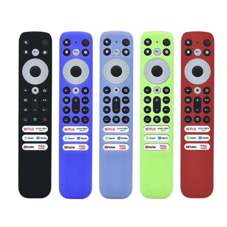 กรณีรีโมทคอนโทรลซิลิโคนสําหรับ TCL RC902V Stick TV สําหรับ TCL RC902V Universal TV รีโมทคอนโทรลอินฟราเรดโทรทัศน์รีโมทคอนโทรลอะไหล่
