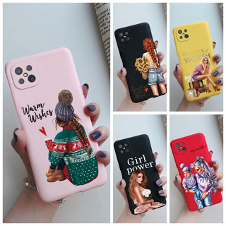 เคสโทรศัพท์มือถือ ซิลิโคนนุ่ม ลายเด็กผู้หญิง แฟชั่น สําหรับ OPPO A92S Reno 4Z 5G