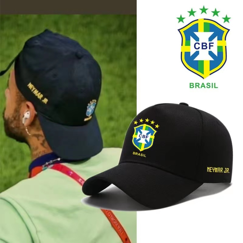 Katar World Cup หมวกเบสบอล สไตล์บราซิล เนมอล กันแดด กีฬาฟุตบอล