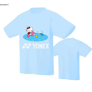 Yonex ใหม่ ชุดกีฬา เสื้อแบดมินตัน ระบายอากาศ แห้งเร็ว ใส่สบาย ซับเหงื่อ สไตล์เกาหลีใต้ ฤดูร้อน สําหรับผู้ชาย และผู้หญิง 2023