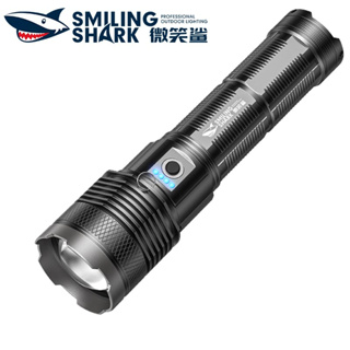 Smilingshark SD5983 ไฟฉาย led 10000lm M77 ซูมได้ Type-C 5 โหมด กันน้ํา สําหรับตั้งแคมป์ เดินป่า กลางแจ้ง