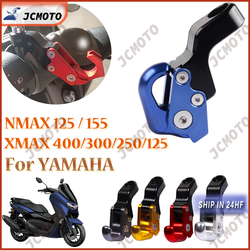 สําหรับ YAMAHA NMAX V2 V3 155 XMAX 400 300 250 ตะขอรถจักรยานยนต์กระเป๋าเดินทางหมวกกันน็อคแขวนกระเป๋า