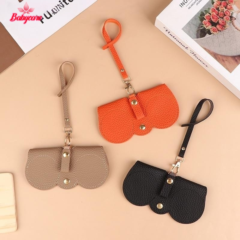 Beaty> กระเป๋าหนัง แฮนด์เมด สไตล์เรโทร สําหรับใส่แว่นตากันแดด 1 ชิ้น