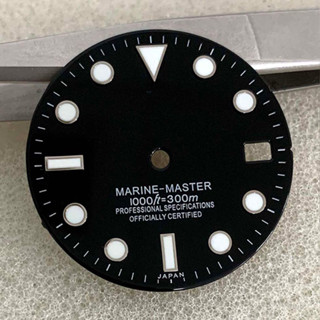 หน้าปัดนาฬิกาข้อมืออัตโนมัติ 28.5 มม. สีเขียวเรืองแสง สีดํา …