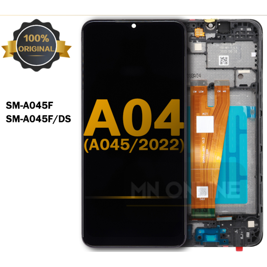 SAMSUNG 6.5 "สําหรับSamsung Galaxy A04 A045 จอแสดงผลLCD Touch Screen DigitizerสําหรับSamsung A045F A