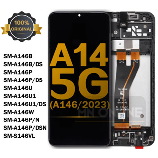 อะไหล่หน้าจอสัมผัส LCD 6.6 นิ้ว สําหรับ Samsung Galaxy A14 5G A146 A146B A146P A146U