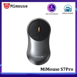 Mimouse S7Pro เมาส์อัจฉริยะ ไร้สาย บลูทูธ โหมดคู่ ชาร์จแล็ปท็อป ร้านเรือธงเงียบ