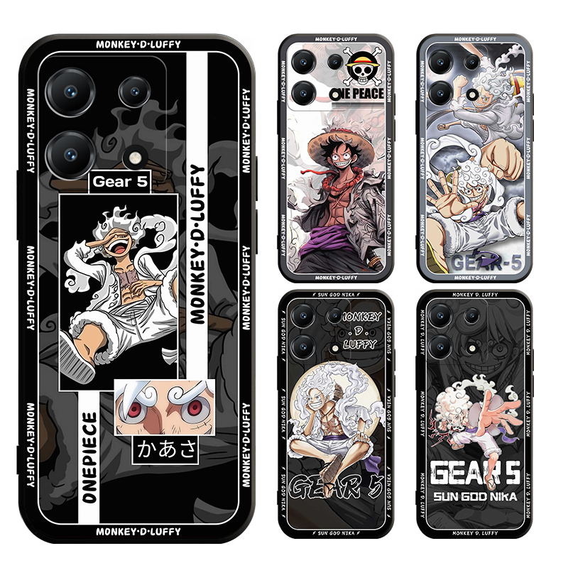 เคส infinix note zero 40 30 pro plus + vip x6850 x6851 x6851b X6731 4G 5G นิ่ม ลาย The luffy gear 5 สําหรับ