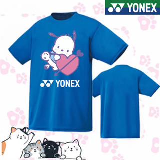 Yonex ใหม่ เสื้อยืดลําลอง แขนสั้น ระบายอากาศ แห้งเร็ว สไตล์เกาหลี สําหรับผู้ชาย และผู้หญิง เหมาะกับการเล่นแบดมินตัน 2023