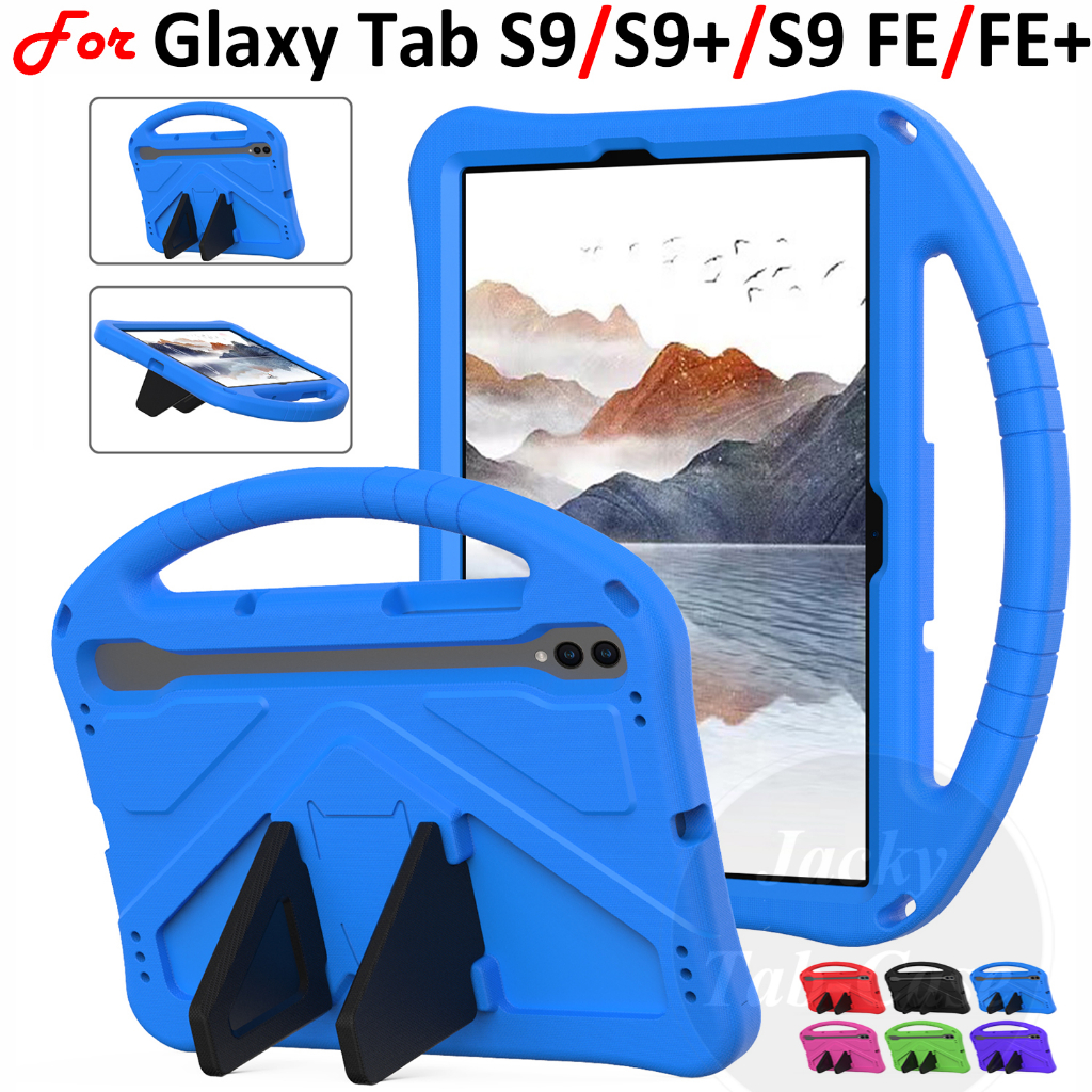 สําหรับ Samsung Galaxy Tab S9 S9 + TabS9 FE + S10+ 12.4 "11 "Wi-Fi LTE 5G กันกระแทก EVA ขาตั้งปลอก S