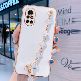 เคสโทรศัพท์มือถือ ซิลิโคนนุ่ม พร้อมสายคล้องข้อมือ ระยิบระยับ สําหรับ OPPO Reno 10 Pro Plus 5G