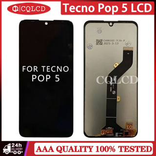 อะไหล่หน้าจอสัมผัสดิจิทัล LCD แบบเปลี่ยน สําหรับ Tecno Pop 5 BD2