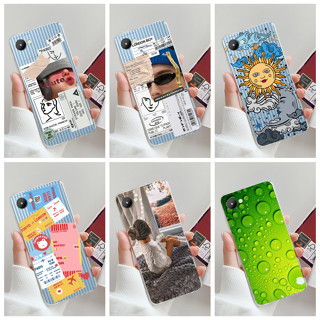 เคสโทรศัพท์มือถือ ซิลิโคนนุ่ม TPU ใส ลายรูปแบบ สําหรับ Realme Narzo 50i Prime RMX3506 Narzo50i Prime 4G 2022