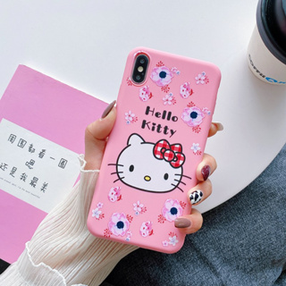 เคสซิลิโคนนิ่ม ลายคิตตี้ สําหรับ VIVO Y55 Y66 Y71 Y83 Y85 Y91 Y93 Y17 Y7S Z3 X7 X9 X20 X21 X23 X27 X30 V15 Y50 V17 V19 Y19 Y50 Y20 V20