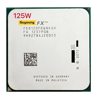 Yzx FX-Series ซ็อกเก็ตโปรเซสเซอร์ CPU FX-8120 FX 8120 3.1 GHz 125W FX8120 FD8120FRW8KGU AM3+