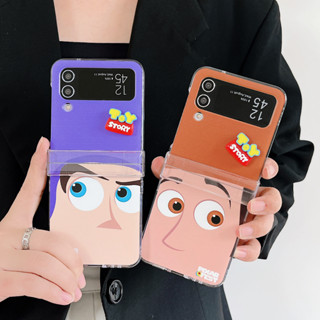 เคสโทรศัพท์มือถือ ลายการ์ตูน Toy Story Woody น่ารัก สําหรับ Samsung Z Filp 5 4 3 PC