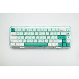 ปุ่มกดคีย์บอร์ด 140 คีย์ PBT MDA Lost in the forest Dye Sublimation สําหรับคีย์บอร์ด MX Switch Mechanical