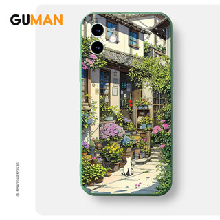 Guman เคสไอโฟน เคสซิลิโคนนุ่มกันกระแทกการ์ตูนตลก เคสโทรศัพท์ Compatible for iPhone 14 13 12 11 Pro Max SE 2020 X XR XS 8 7 6 6S Plus พลัส XYB2102