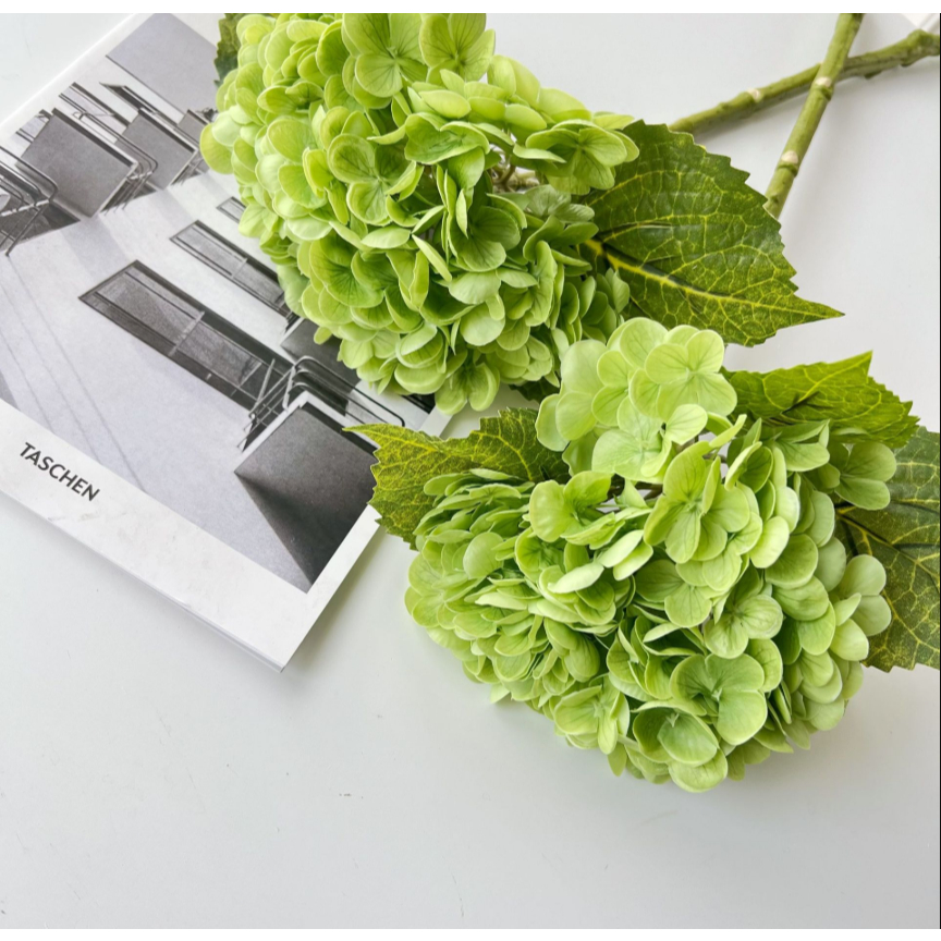 ช่อดอกไม้ประดิษฐ์ พลาสติก 3 มิติ สีฟ้า ล้างทําความสะอาดได้ สําหรับตกแต่งบ้าน งานแต่งงาน - รูปที่ 4