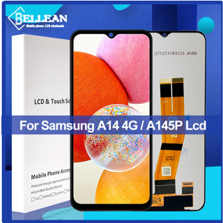 หน้าจอสัมผัสดิจิทัล LCD 6.6 นิ้ว สําหรับ Samsung Galaxy A14 4G A145P A145F A145M