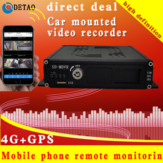 ⭐⭐⭐กล้องบันทึกวิดีโอ Wifi 4G GPS 4 ช่องทาง dvr สีดํา สําหรับรถยนต์ รถบรรทุก