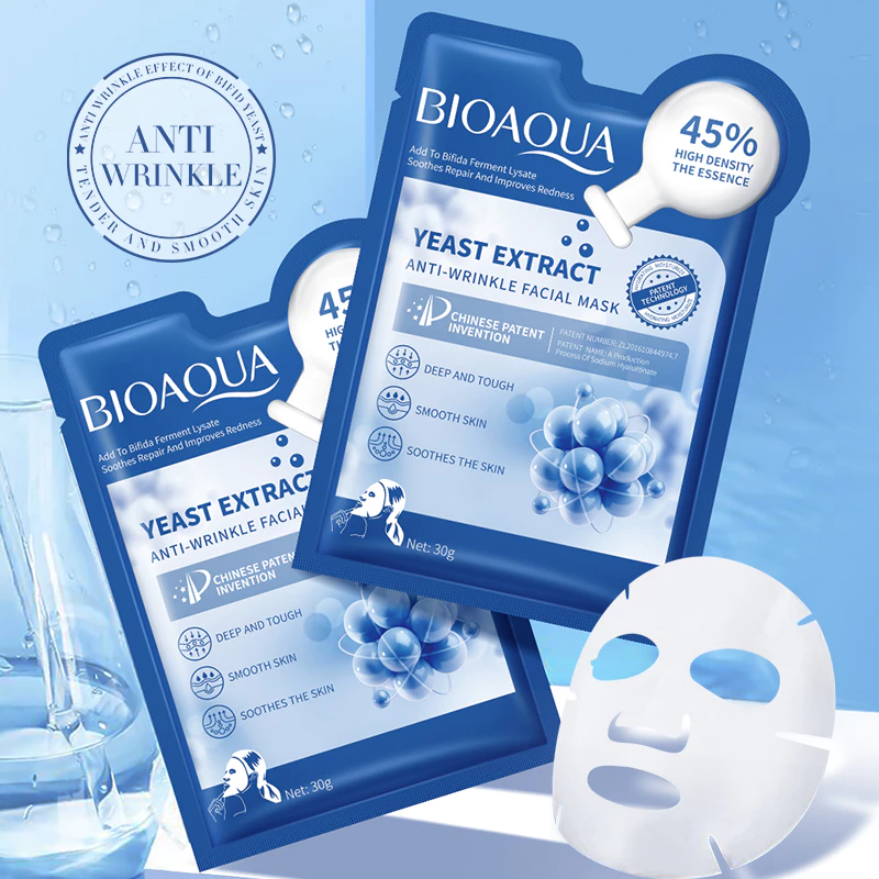 BIOAOUA มาส์กหน้าคอลลาเจน ไฮยาลูรอน วิตามินซี ผิวนุ่ม ใสขึ้น thumbnail 3