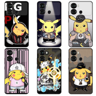 เคส Itel P40 Case การ์ตูน Pokemon Pikachu เคสซิลิโคน Soft TPU โทรศัพท์มือถือ Back เคส