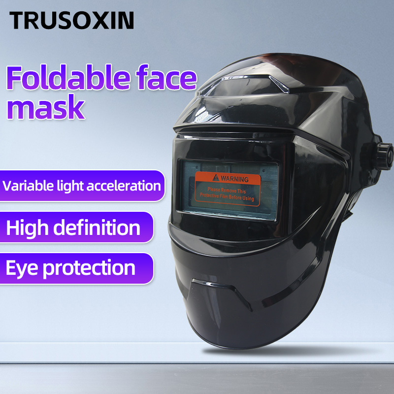 Solar Auto Darkening Electric True Color Wlding Mask/Welder Cap/Eyes Mask สําหรับเครื่องเชื่อมและเคร