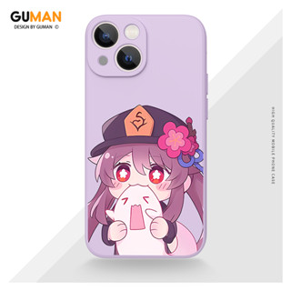 GUMAN เคสไอโฟน เคสซิลิโคนนุ่มกันกระแทกลายการ์ตูนอนิเมะตลก เคสโทรศัพท์ Compatible for iPhone 15 14 13 12 11 Pro Max SE 2020 X XR XS 8 7 6 6S Plus xsmax 6splus 7plus 8plus พลัส XYM2431