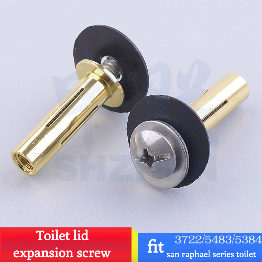 【1 ชิ้น】kohler สกรูติดตั้งฝาครอบชักโครก อุปกรณ์เสริมสลักเกลียวขยาย และน็อต สําหรับห้องน้ํา