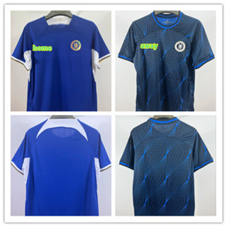 เสื้อกีฬาแขนสั้น ลายทีมชาติฟุตบอล Chelsea home ปี 2023 2024 ไซซ์ S - 4XL