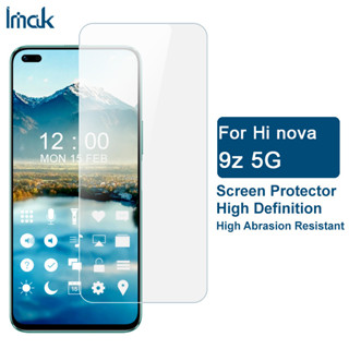 Imak Hi Nova 9Z 5G ฟิล์มนิ่ม TPU เมมเบรน ป้องกันการระเบิด HD ใส กันแตก ฟิล์มกันรอยหน้าจอ