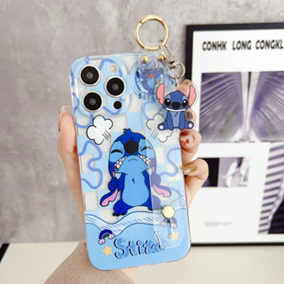 เคสโทรศัพท์มือถือ ซิลิโคนนิ่ม ลายการ์ตูนสติตช์ สีชมพูน่ารัก พร้อมอุปกรณ์เสริม สําหรับ Redmi Note6 Note11Pro Note11 Note10 Note9s Note8 Note7pro Note6 Note5