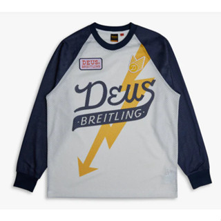 เสื้อกีฬาแขนสั้น แบบแห้งเร็ว ลาย Deus สําหรับขี่จักรยานเสือภูเขา