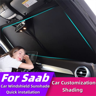 ม่านบังแดดกระจกหน้ารถยนต์ สําหรับ SAAB X25 X35 X55 D50 900